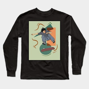 Pop Heelflip Long Sleeve T-Shirt